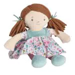 Tikiri Bonikka Kuschelpuppe Li'l, Stoffpuppe für Babys ab 0 Monaten, 25 cm