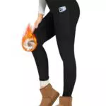 TNNZEET Thermo Leggings Damen High Waist Fleece Warm Blickdicht für den Winter