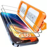 TOCOL Panzerglas für iPhone 15 – Full Screen Schutzglas 9H Härte, Anti-Fingerabdruck