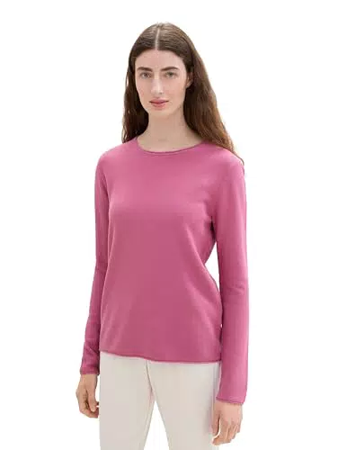 TOM TAILOR Damen Strickpullover Rundhals Modell 16348