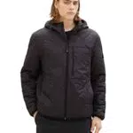 TOM TAILOR Denim Herren 1036187 Quilted Steppjacke mit Kapuze