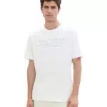 TOM TAILOR Herren Basic T-Shirt mit Logo