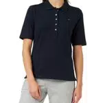 Tommy Hilfiger Damen Poloshirt Kurzarm 1985 Pique Polo Regular Fit