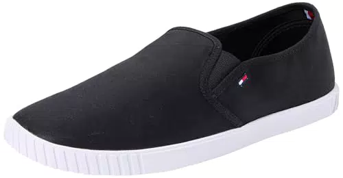 Tommy Hilfiger Damen Slip-On Sneaker aus Canvas