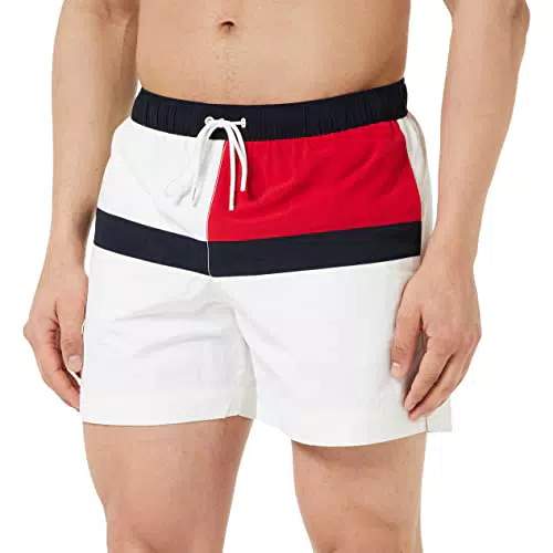 Tommy Hilfiger Herren Badehose Medium Drawstring Lang