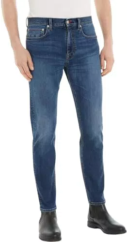 Tommy Hilfiger Herren Jeans Stretch - Blau