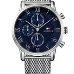 Tommy Hilfiger Quarz Uhr für Herren mit Edelstahl- oder Lederarmband