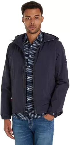 Tommy Hilfiger Portland Hoodie Jacke für Herren, Gewebte Jacken