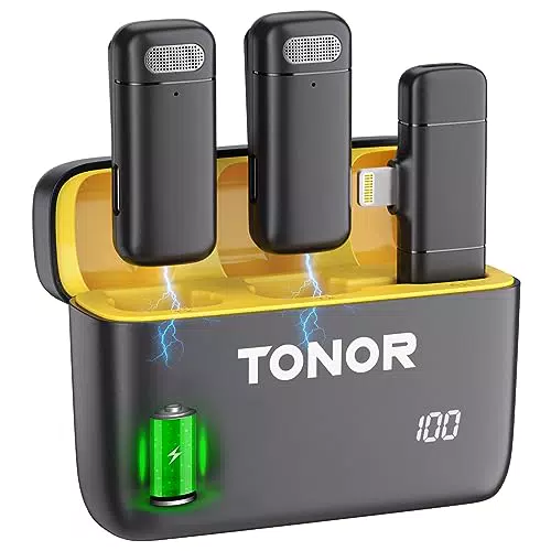 TONOR TL350 Wireless Lavalier Mikrofon für TikTok und YouTube Videos