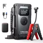 TREKURE Starthilfe Powerbank mit Luftkompressor und 4000A für Benzin- und Dieselmotoren