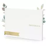 TWIVEE Gästebuch für Hochzeit, Geburtstag und Babyparty - Erinnerungsbuch