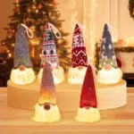 UCAMP Wichtel Figuren Weihnachten Deko - Leuchtende Weihnachtswichtel LED