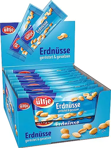 ültje Erdnüsse Riegelbeutel geröstet und gesalzen - Knuspriger Snackgenuss