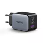 UGREEN Nexode X 65W USB-C Ladegerät – Kompaktes 3-Port GaN Schnellladegerät