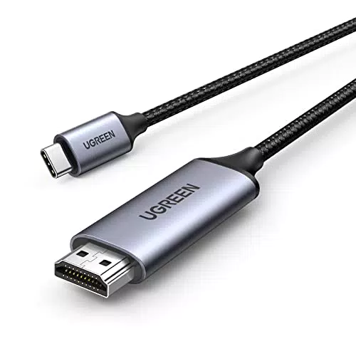 UGREEN USB C auf HDMI Kabel 4K 60Hz Thunderbolt 3 kompatibel mit iPhone 15, MacBook Pro