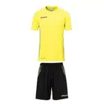 Uhlsport Herren Set Score Kit Trikot Und Shorts, Fluo gelb/Schwarz