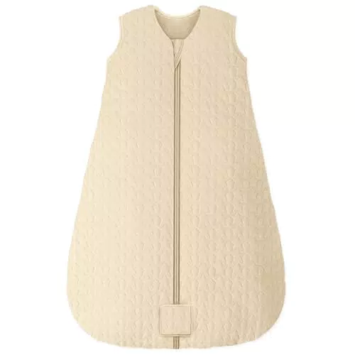 Unnivoll Schlafsack Baby Winter 2,5 Tog für 6-12 Monate aus Baumwolle, warm und weich