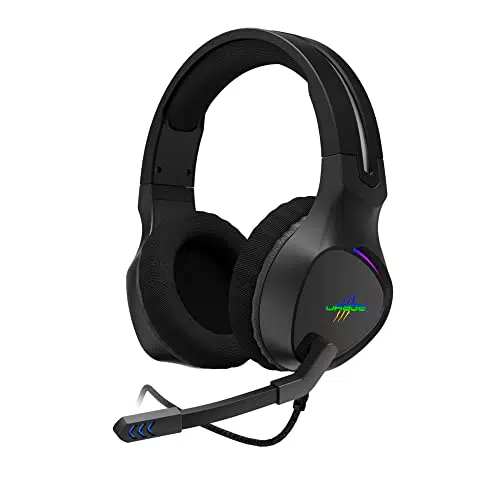 uRage Gaming-Headset SoundZ 710 mit 7.1 Virtual Surround Sound und LED-Beleuchtung