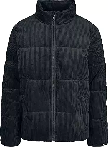 Urban Classics Herren Boxy Corduroy Puffer Jacket Jacken