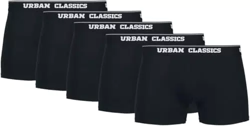 Urban Classics Herren Organic Boxer Shorts - Bequeme Unterwäsche für den Alltag