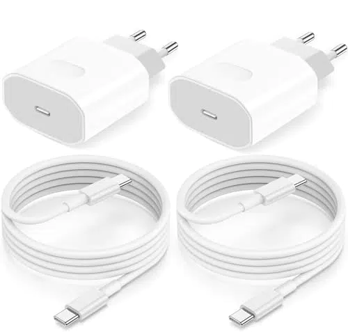 Apple USB-C Ladegerät 25W für iPhone 15/16 und iPad Pro/Air, Schnellladung