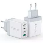 Anker USB Ladegerät 4-Port 40W Schnellladegerät mit USB C und USB A PD 3.0