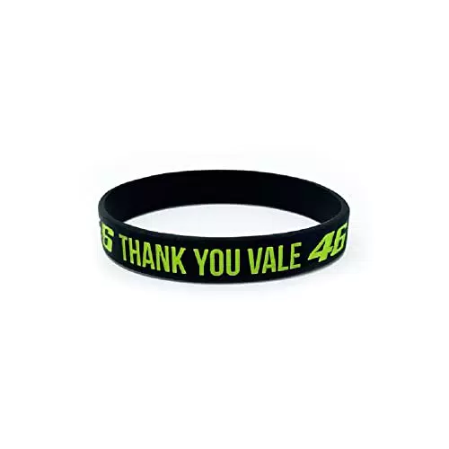 Valentino Rossi VR46 Armband - Thank You Vale, Einzigartiges Unisex-Design