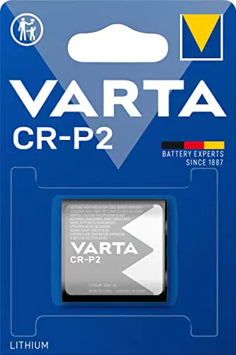 VARTA CR-P2 Lithium Batterie für elektronische Geräte - 6V, Langanhaltende Leistung
