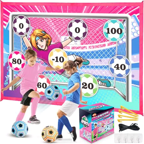 VATOS Fußball Spielset für Kinder – Indoor und Outdoor Sportspaß für Jungen und Mädchen