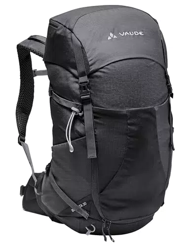 VAUDE Brenta Trekkingrucksack für Damen und Herren mit Regenhülle und Fächern