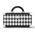 Vee Schmuckkästchen Damen – Personalisierte Schmuckbox mit Spiegel und Stauraum