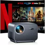 VGKE Smart Beamer 4K Heimkino Projektor mit WiFi6 und Dolby Audio