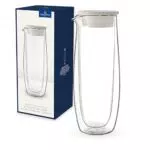 Villeroy und Boch Artesano Hot und Cold Beverages Glaskaraffe mit Deckel