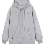 Vislivin Basic Kapuzenpullover Damen Oversized Hoodie Langarm Sweatshirt