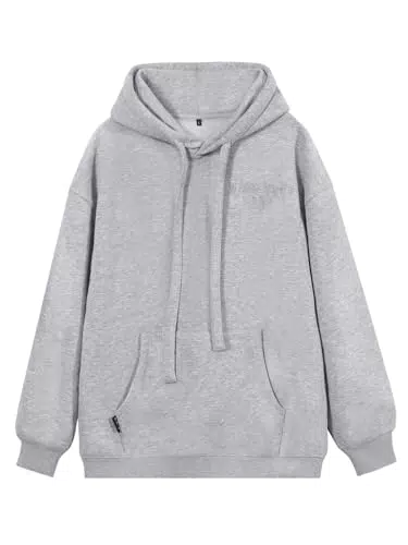 Vislivin Basic Kapuzenpullover Damen Oversized Hoodie Langarm Sweatshirt