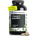 Premium Vitamin C 500mg – Pflanzliche Fermentation, vegan und laborgeprüft