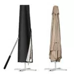 VORHOT Sonnenschirm Schutzhülle 210D Oxford-Stoff, wasserdicht und UV-sicher