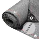 VOUNOT Sichtschutzzaun 230 g/m² HDPE, UV-beständig, reißfest, 95% Sichtschutz