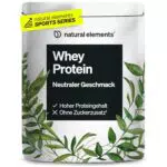 Whey Protein Pulver Neutral – Hochdosiert, ohne Süßungsmittel und Aromen