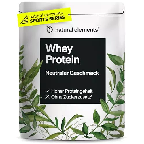 Whey Protein Pulver Neutral – Hochdosiert, ohne Süßungsmittel und Aromen