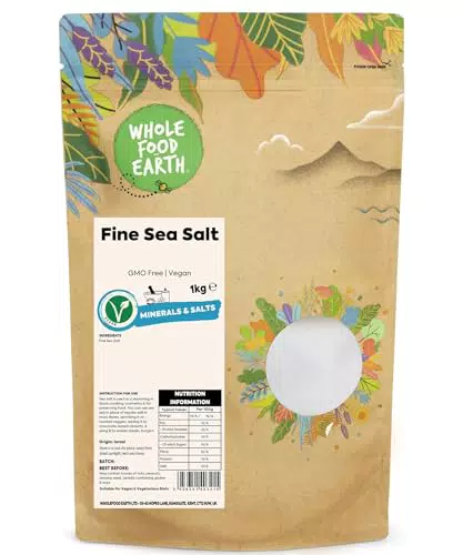 Wholefood Earth Meersalz – GMO-frei und rein für gesunde Ernährung