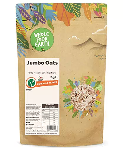 Wholefood Earth Haferflocken – GMO-frei und reich an Ballaststoffen