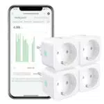 WLAN Smart Steckdose EIGHTREE, Alexa Steckdose 4er Pack