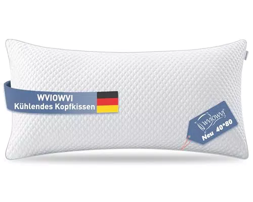 WVIOWVI Höhenverstellbares Nackenkissen – Antiallergisch und Atmungsaktiv