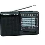 XHDATA D-328 Tragbarer MP3 Player mit UKW AM SW Radio und TF-Kartenunterstützung