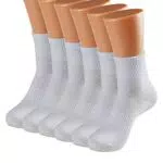 Xiang Ping Bao Li Herren und Damen Crew-Socken aus gekämmter Baumwolle, sportlich