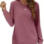 XIEERDUO Damen Sweatshirt Pullover Langarm Herbst Winter Elegant Tunika