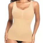 YARRCO Shape Unterhemd Damen Formende Tank Top Bauchweg Shapewear Sport Tanktop Figurformendes Trägertop Body Shaper Hemdchen Nahlos Camisole Shaping Hemd