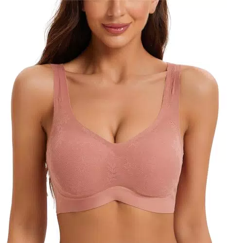 YaYiMei Spitzen BH für kleine Brüste - Skiny BH ohne Bügel für A-C Körbchen