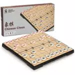 Yellow Mountain Imports Xiangqi Magnetisches Reise-Schachspiel Set